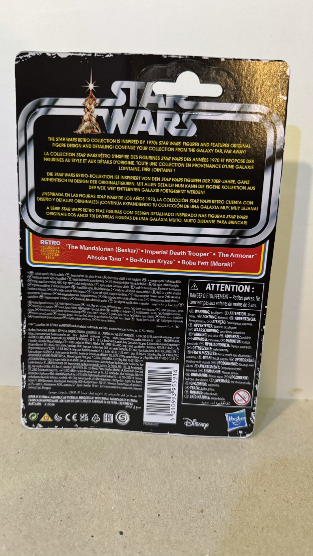 Star Wars Mandalorian Retro Bo Katan Kryze Figure - photo 2