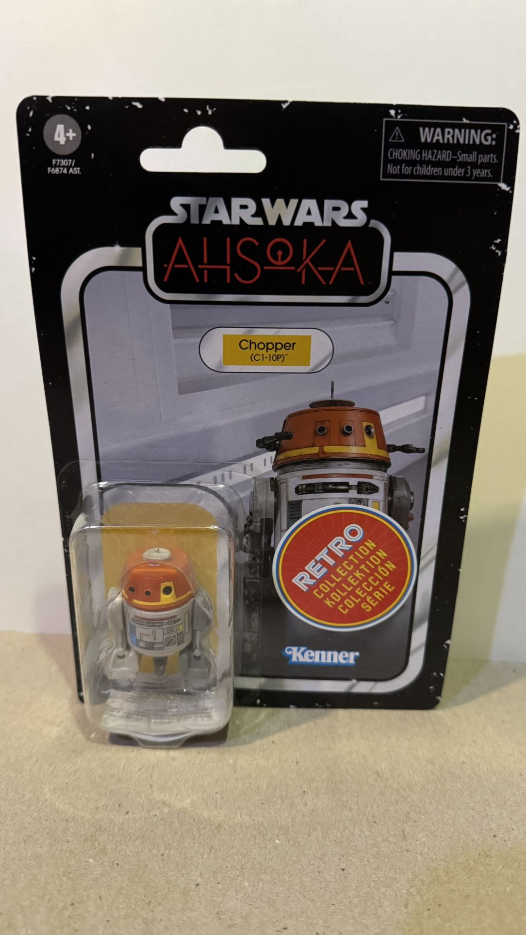 Star Wars Ahsoka Chopper C1-10P Retro Kenner New Sealed