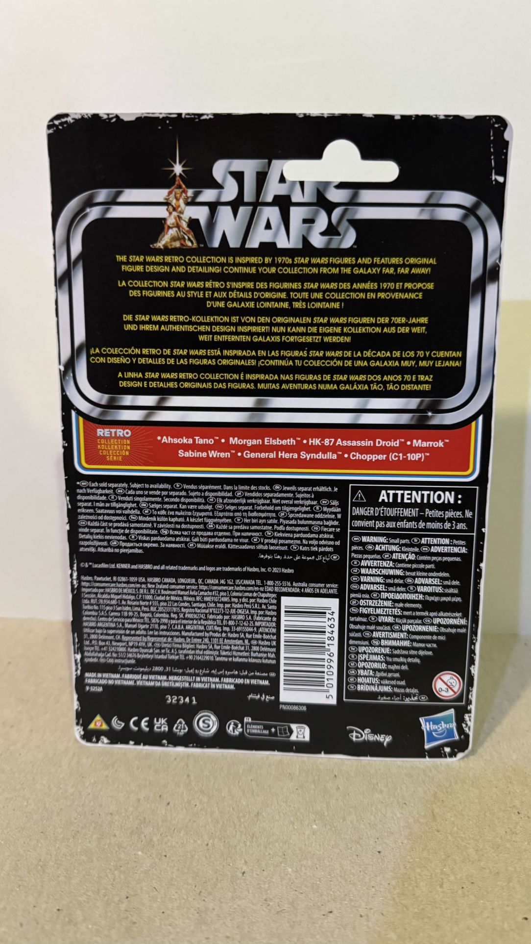 Star Wars Ahsoka Chopper C1-10P Retro Kenner New Sealed - photo 2