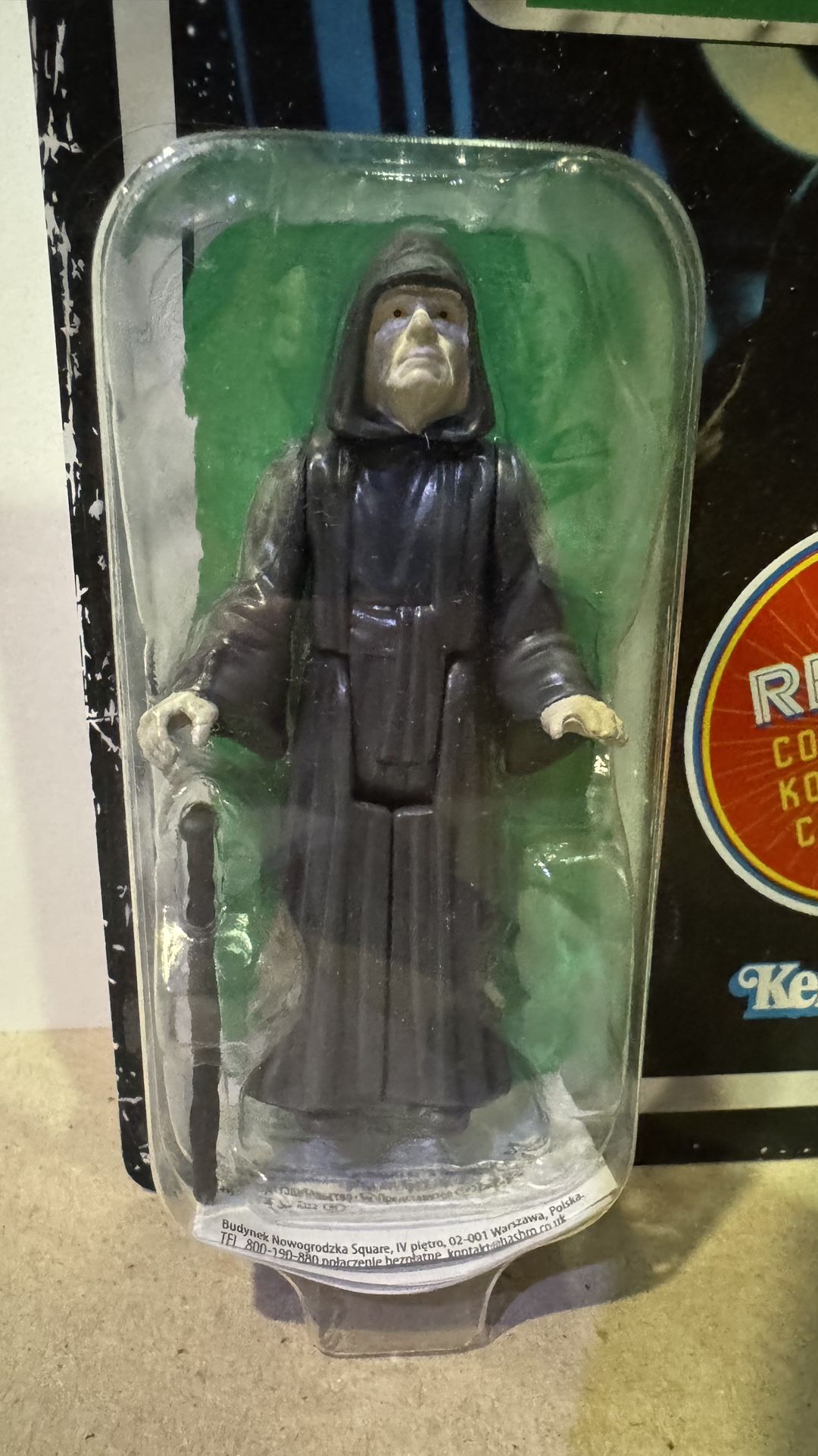 MOC Star Wars Return Of The Jedi Emperor Figure 3.75" - photo 3