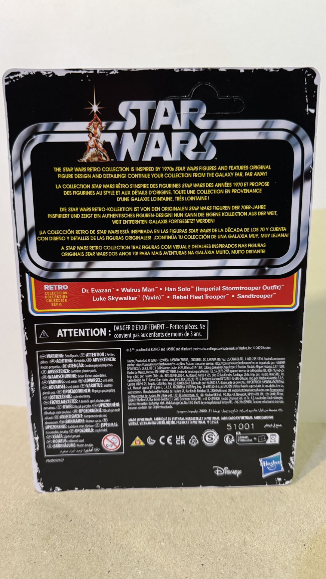 Star Wars Retro Collection Han Solo Stormtrooper 3.75 Inch Figur - photo 2