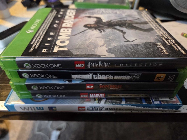 Xbox One Games Collection - Rise of Tomb Raider, GTA V & More