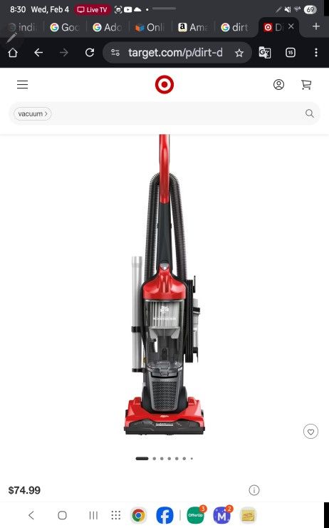 Dirt Devil Endura Express Bagless Vacuum - Lightweight - photo 5