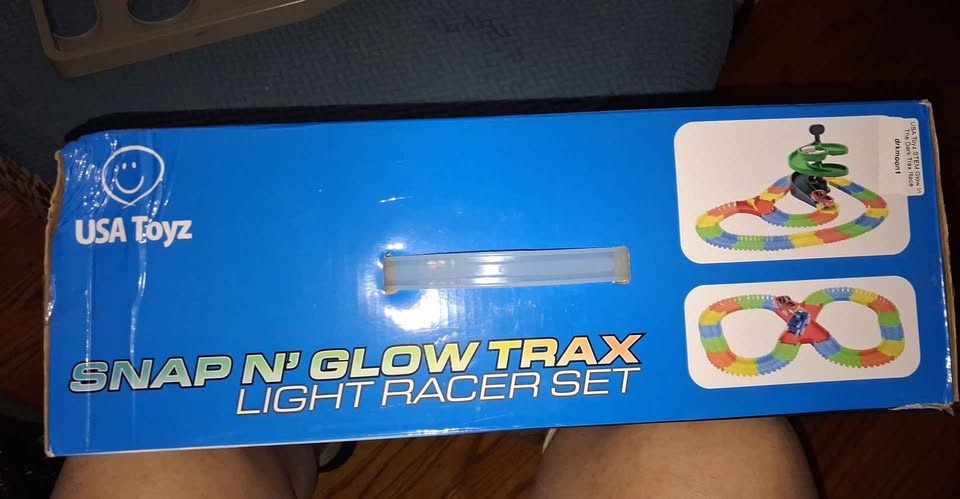 Snap & Glow Trax Light Racer Set - photo 3