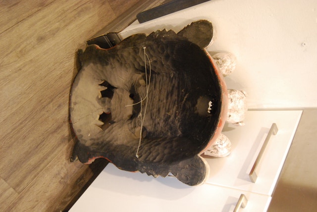Balinese Mask Large Wooden Wall Art Hanging - photo 4