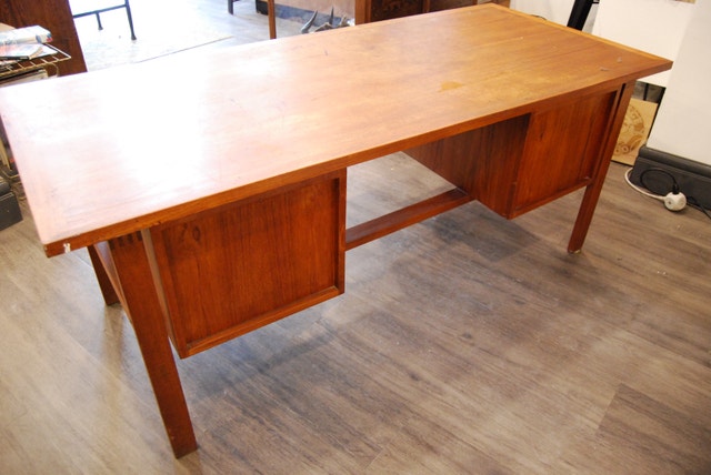 Mid Century Modern Desk Vintage Antique - photo 2