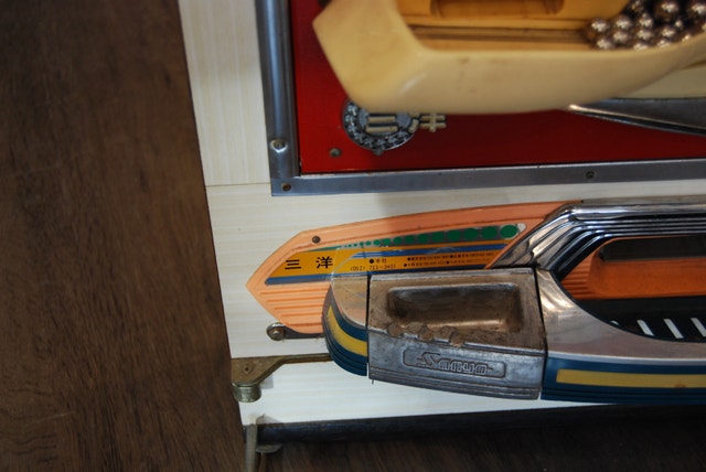 Antique Japanese Pachinko Machine Vintage Retro - photo 4