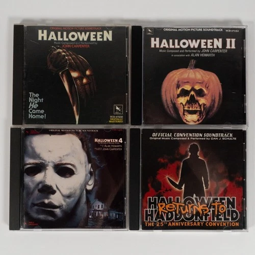 Halloween II 4 Return to Haddonfield Soundtrack CD Lot