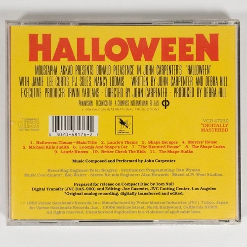 Halloween II 4 Return to Haddonfield Soundtrack CD Lot - photo 4