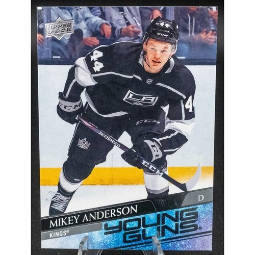 2020 Upper Deck Mikey Anderson Young Guns Speckled Rainbow Foil - photo 2