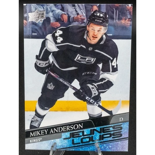 2020 Upper Deck Mikey Anderson Young Guns Speckled Rainbow Foil - photo 4