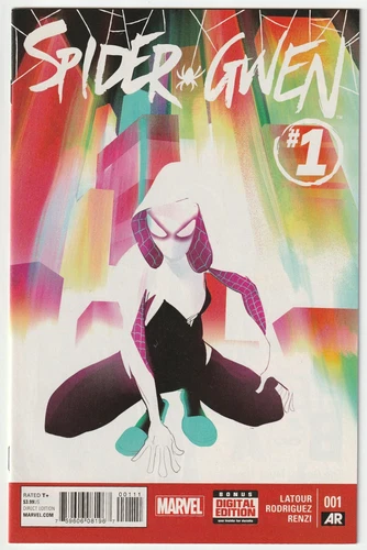 Spider-Gwen # 1 Cover A Marvel 2015 1st Solo Series NM-