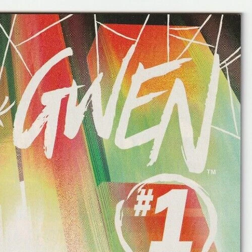 Spider-Gwen # 1 Cover A Marvel 2015 1st Solo Series NM- - photo 5