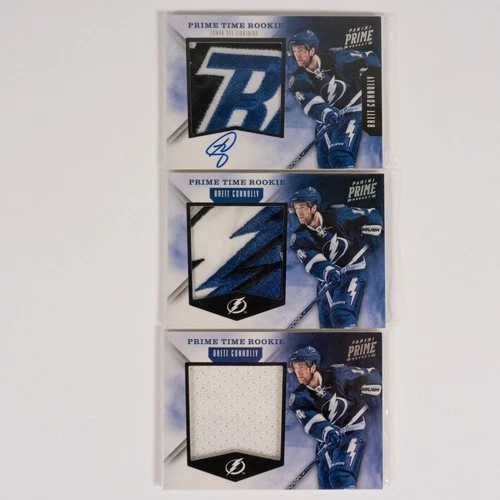 Brett Connolly Rookie Collection Upper Deck The Cup Auto Patch J - photo 4