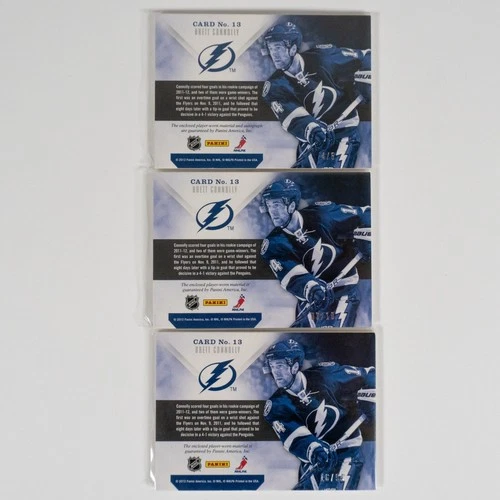 Brett Connolly Rookie Collection Upper Deck The Cup Auto Patch J - photo 5