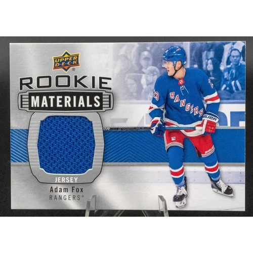 2019 UPPER DECK ADAM FOX ROOKIE MATERIALS #RM-AF