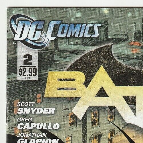 Batman #2 New 52 1st Talon App. Court of Owls 1st Print DC Comic - photo 3