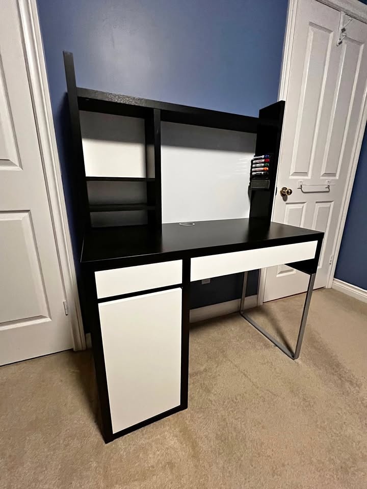 Ikea Micke Desk with shelf