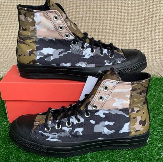 Converse Chuck 70 High 'Patchwork Blocked - Camo Black' 165912C - photo 3