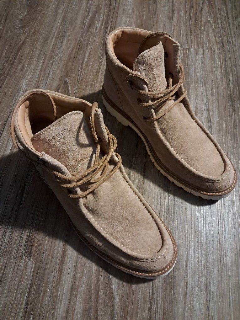 Sperry Gold Windsor Lug Chukka Boots Men's Size 12 - photo 2