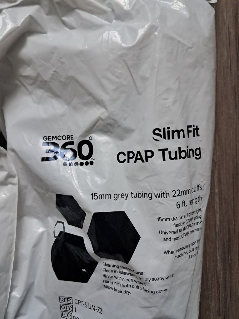 Gemcore 360 Slim Fit CPAP Tubing Lot Of 20 New - photo 2