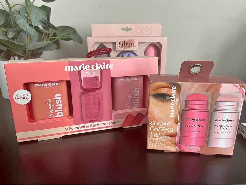 Marie Claire Makeup & Sponges Bundle
