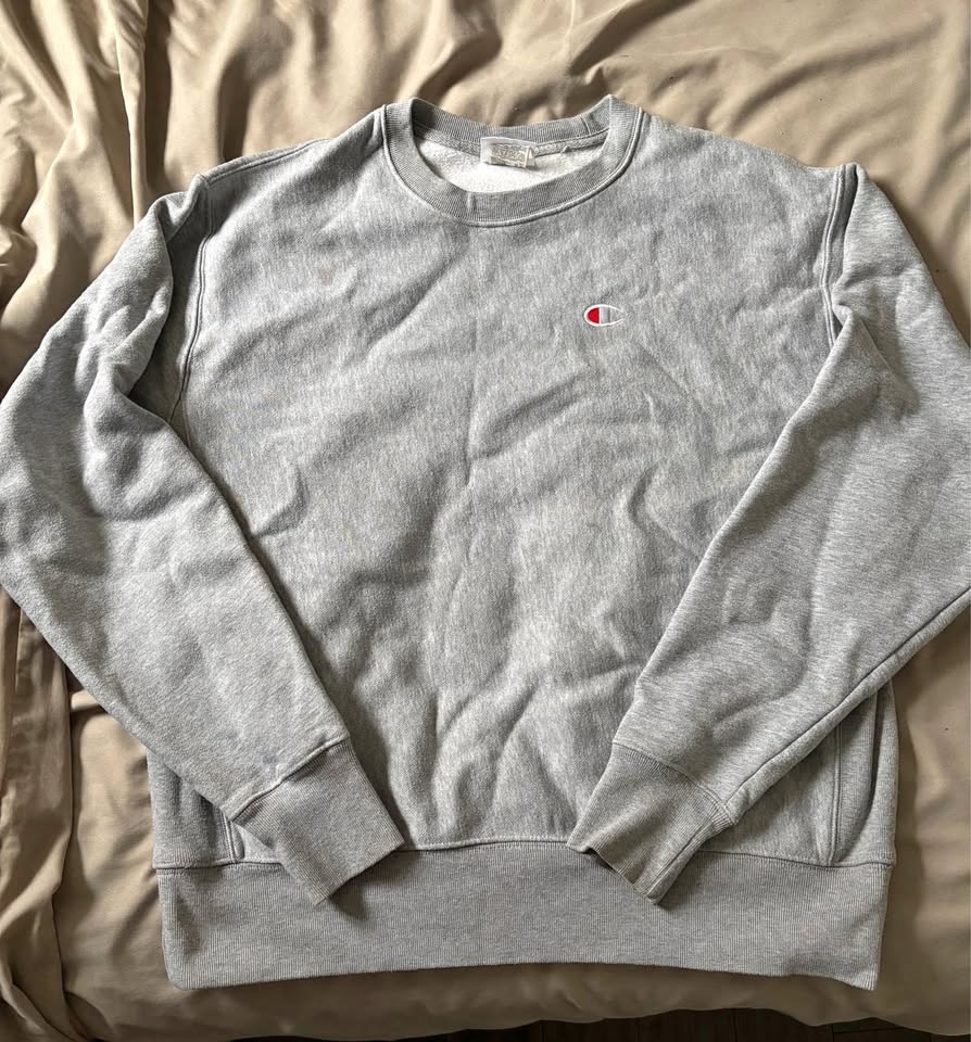 Champion Grey Crewneck Sweater