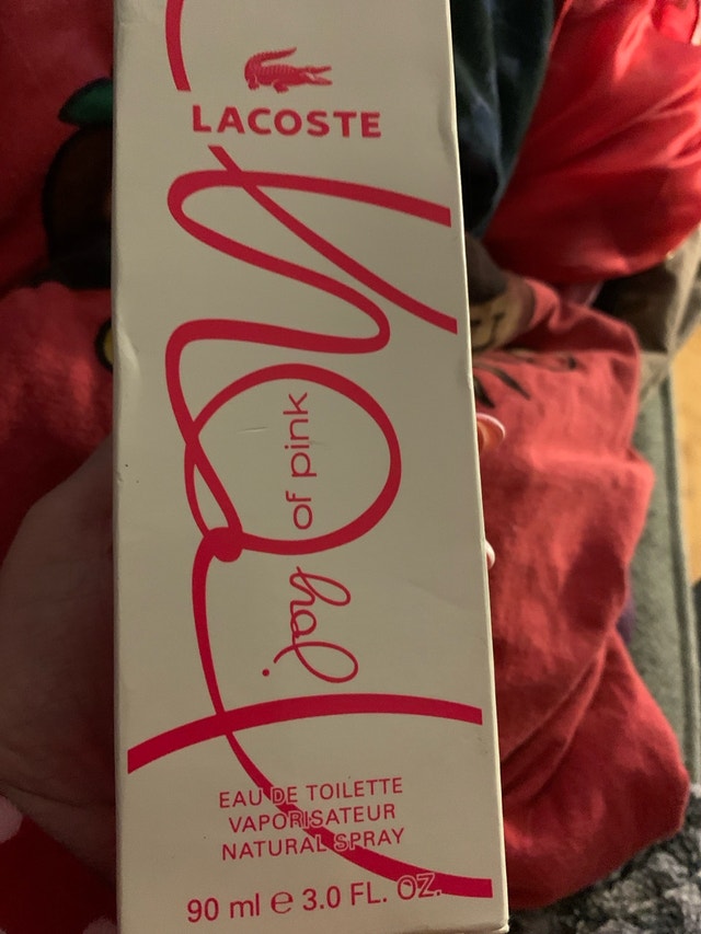 New In Box Lacoste Joy Of Pink Perfume for Women 90ml