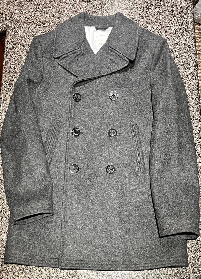 Men's Club Monaco Pea Coat - Size S (fits M)