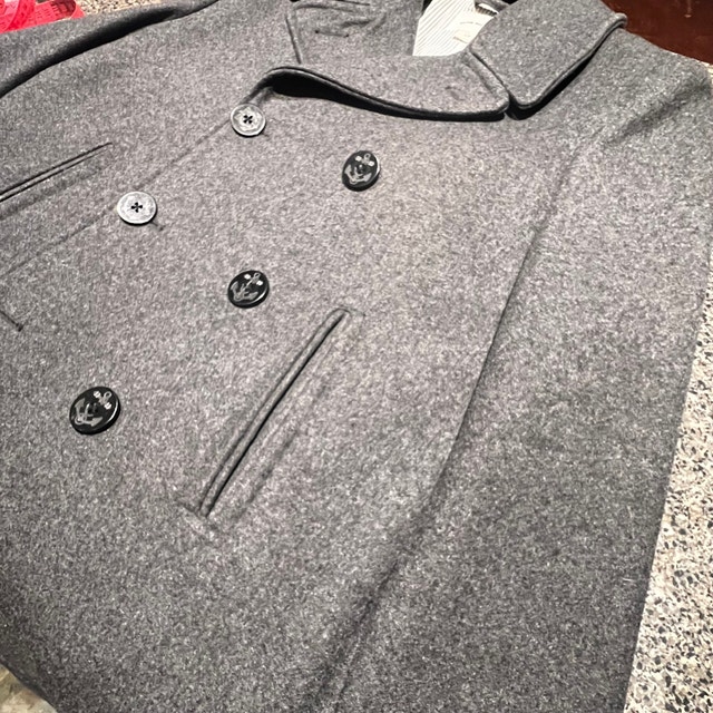 Men's Club Monaco Pea Coat - Size S (fits M) - photo 3