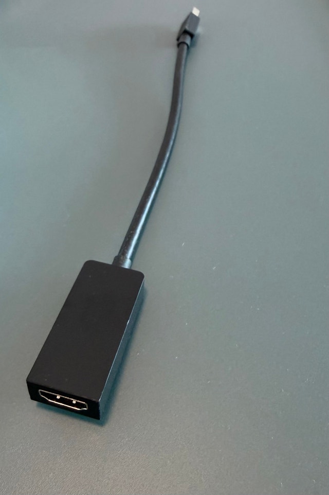 Microsoft 1819 Surface Mini DisplayPort to HDMI Adapter