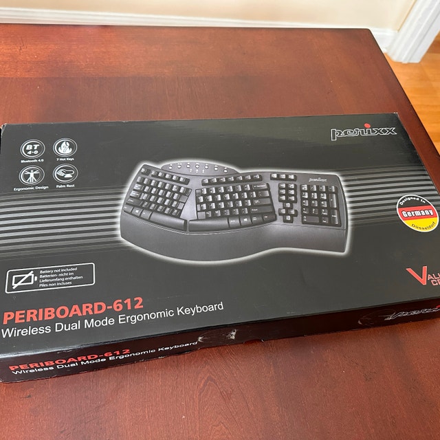Perixx PERIBOARD-612 Wireless Ergonomic Split Keyboard - photo 4