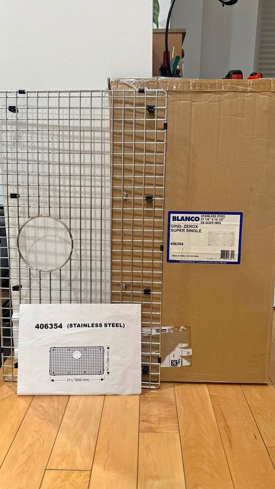Blanco Stainless Steel Sink Grid - Zerox Super Single (406354)