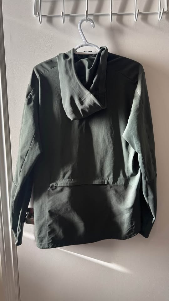 Lululemon Hooded Full Zip Jacket Dark Green - photo 2