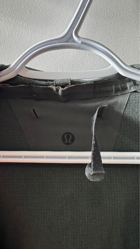 Lululemon Hooded Full Zip Jacket Dark Green - photo 3