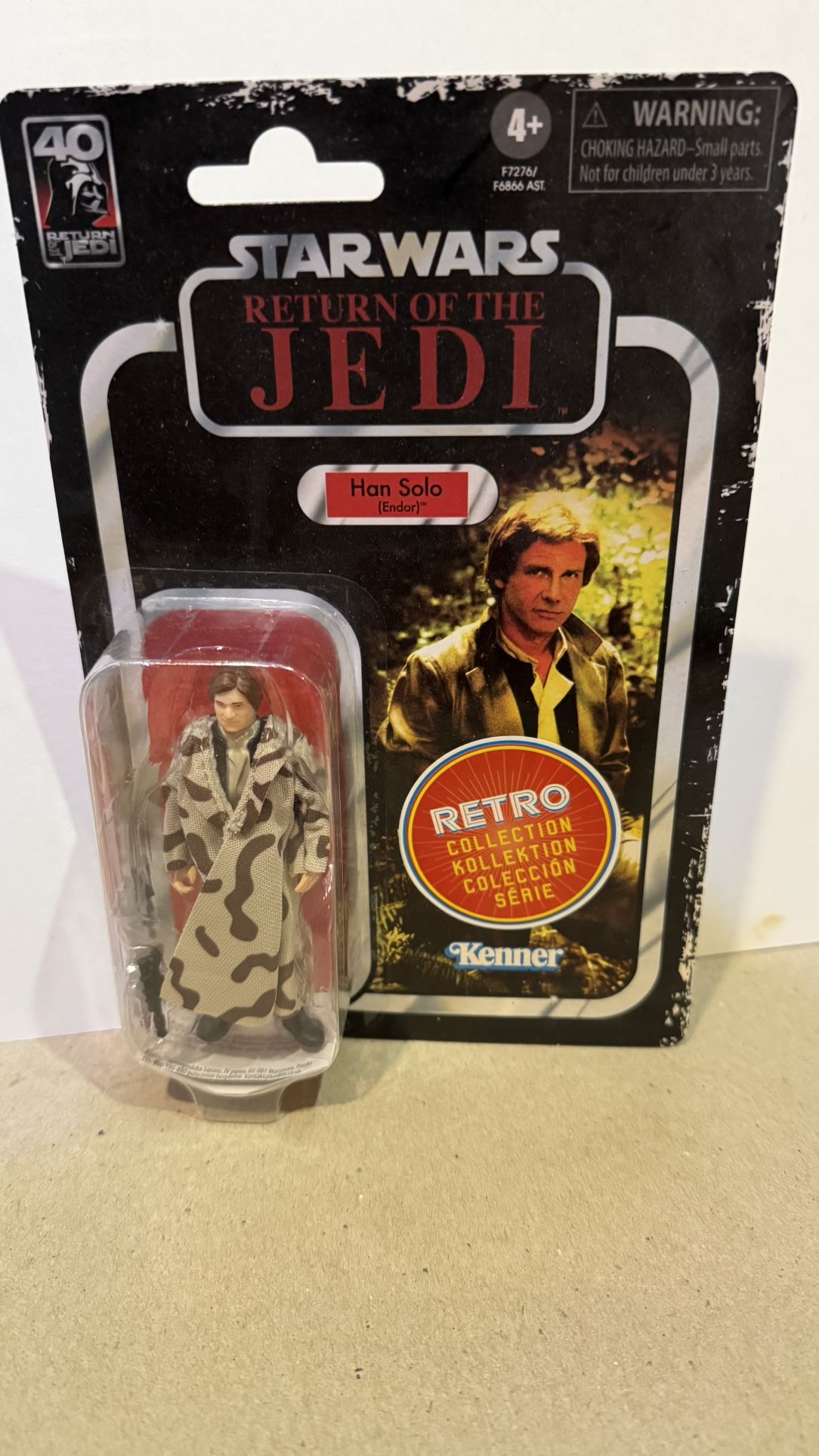 Kenner Star Wars Retro Han Solo (Endor) 3.75in