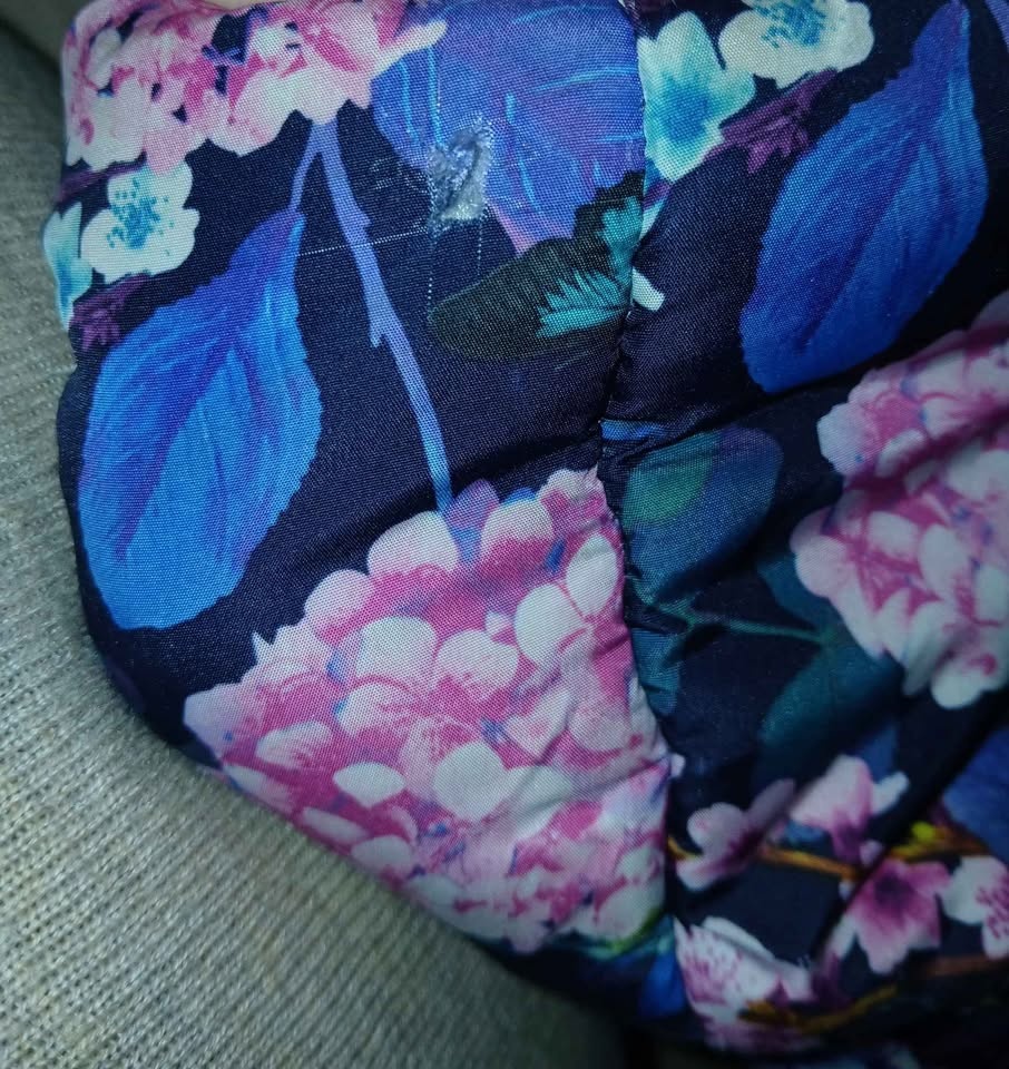 Girl's M&S Floral Puffer Jacket - photo 4