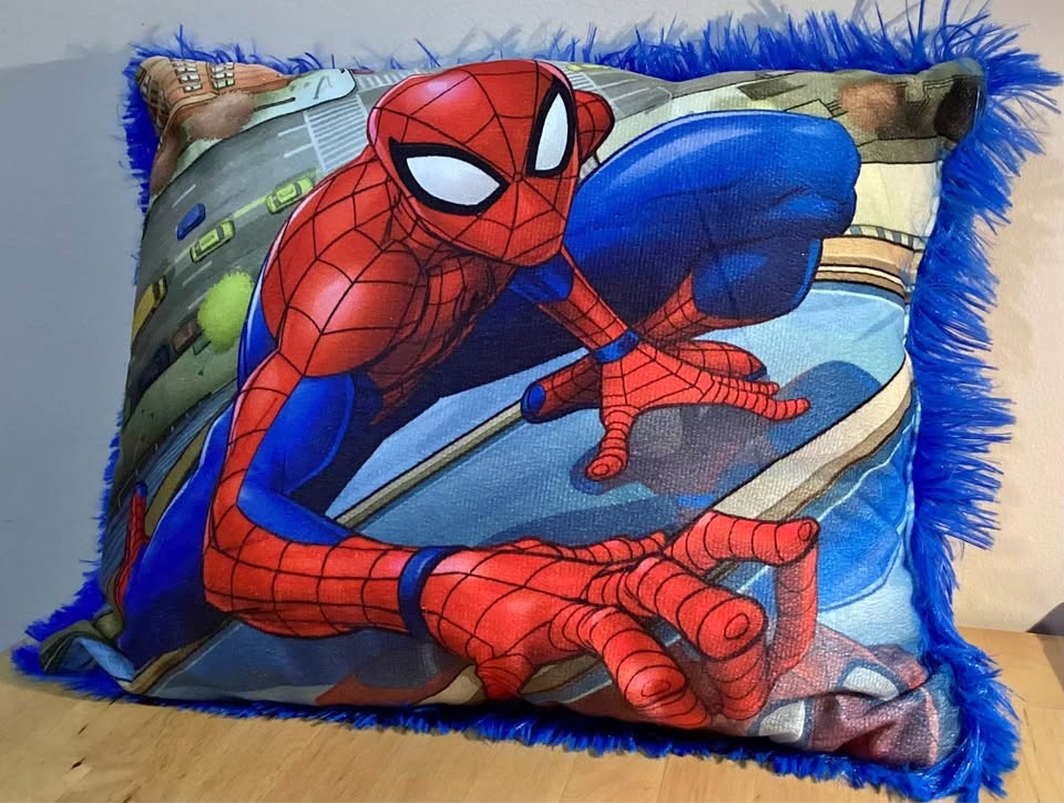 Spiderman pillow