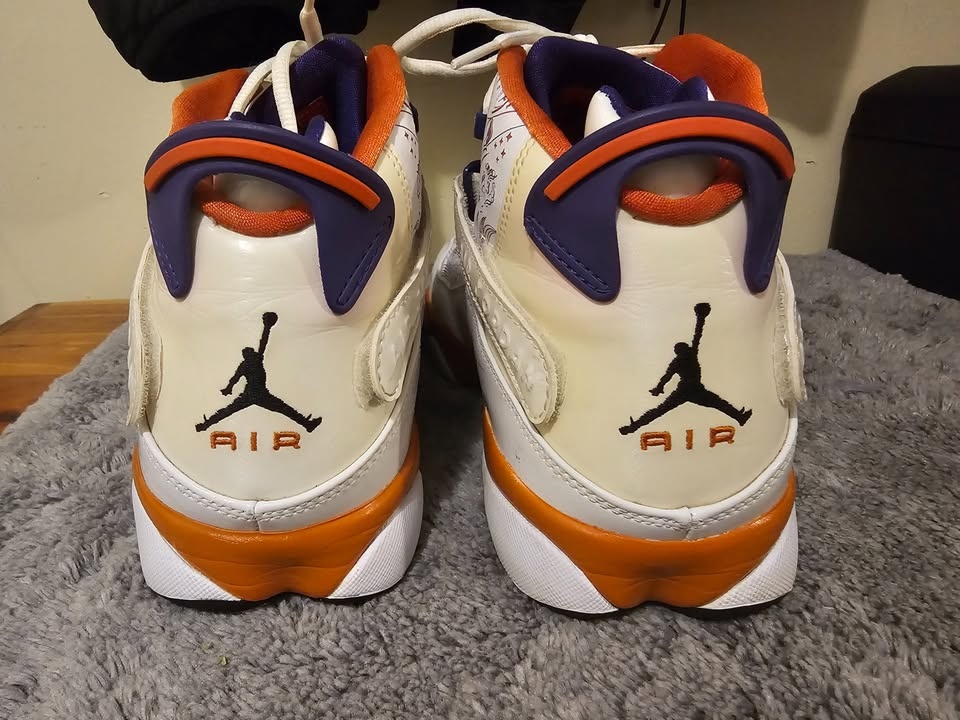 Air Jordan 6 Rings Phoenix Suns MVP 2008 Sneakers Size 13 - photo 3