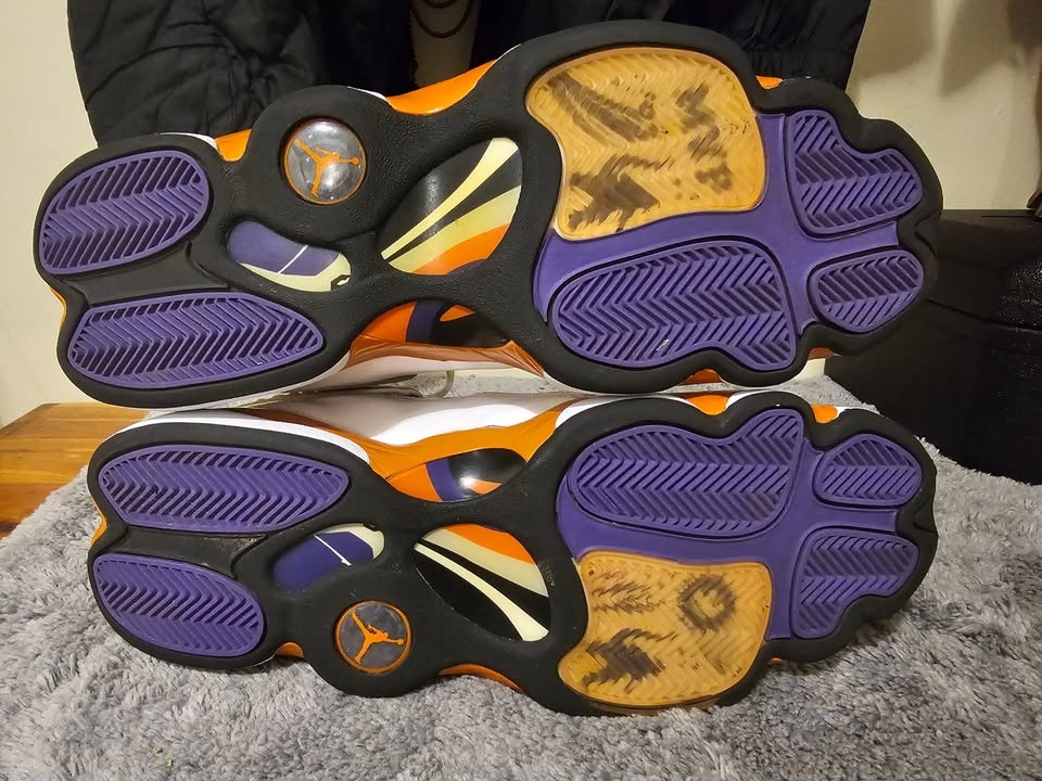 Air Jordan 6 Rings Phoenix Suns MVP 2008 Sneakers Size 13 - photo 4