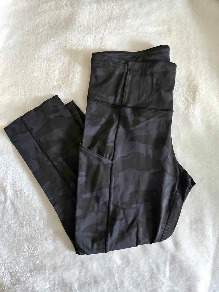 Lululemon Fast and Free HR Crop II 19" Non-Reflective