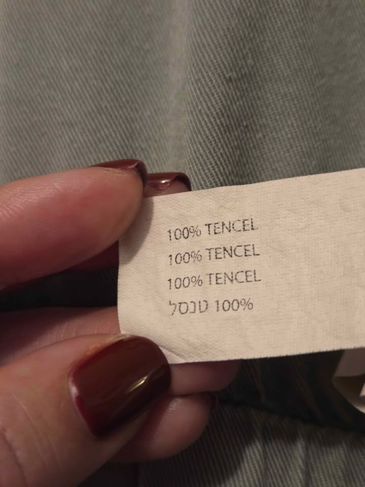 Dex Olive Khaki Green Tencel Romper M - photo 4