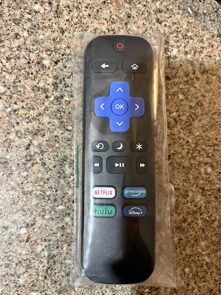 New Roku Remote w/ Streaming Buttons
