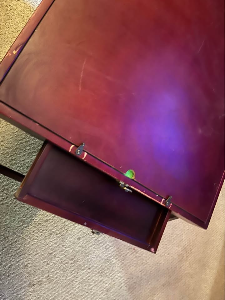 Portable Folding Puzzle Table Board with Felt Surface and Drawer - photo 4