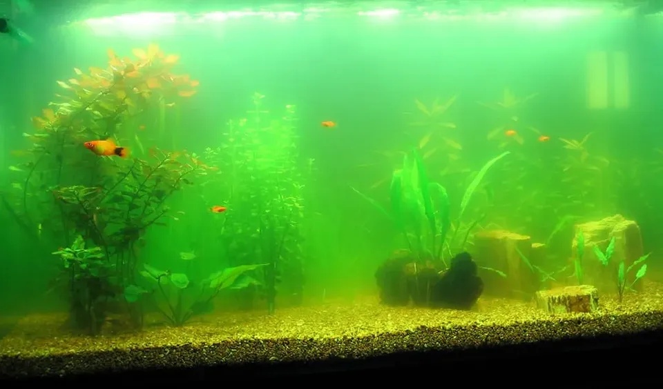 Aquarium algae problem - photo 2
