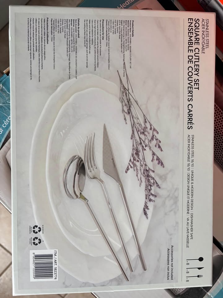Brand new 24 piece Cutlery set in sealed box - photo 2