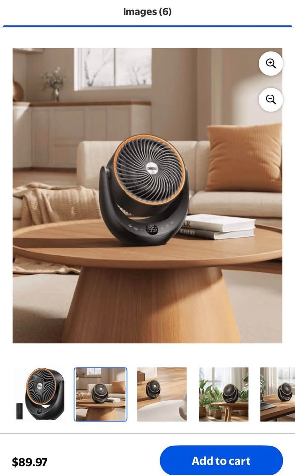 Brand new DREO Portable Space Heater and fan with Remote - photo 2