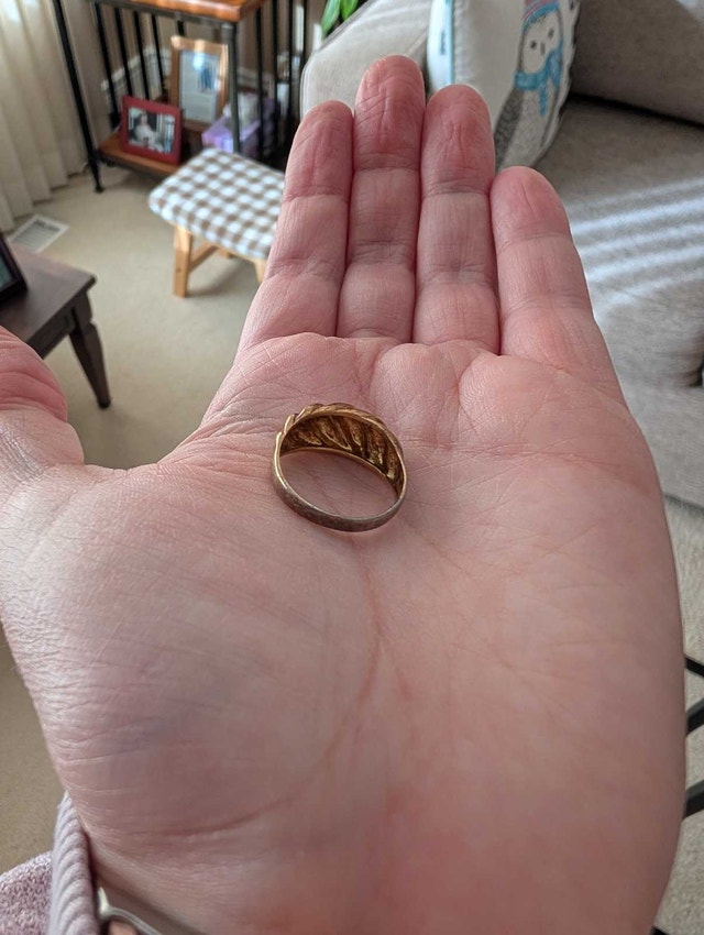 Mejuri Twisted Dome Ring – Gold Vermeil - photo 2