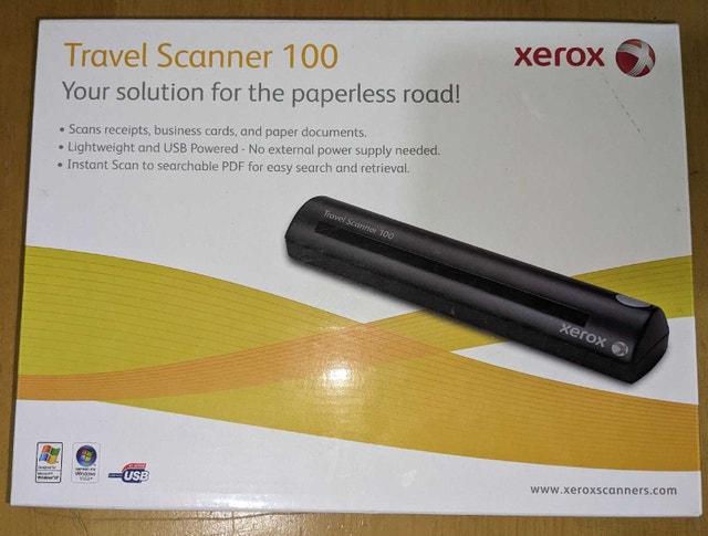 Xerox Travel Scanner 100