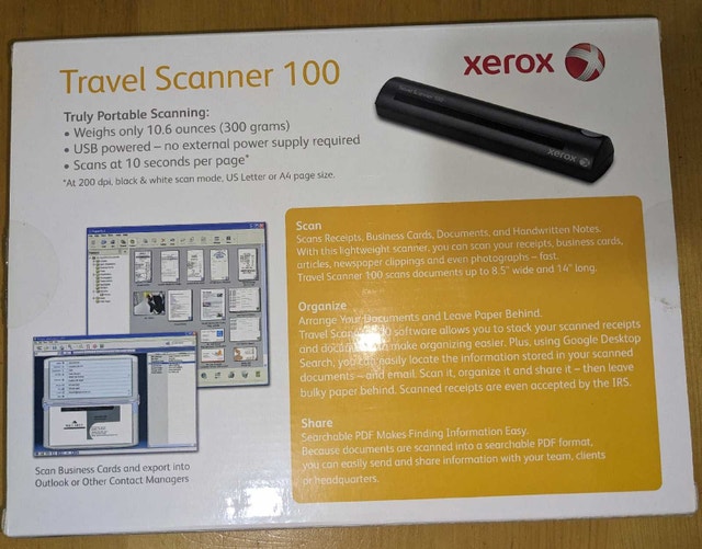 Xerox Travel Scanner 100 - photo 3